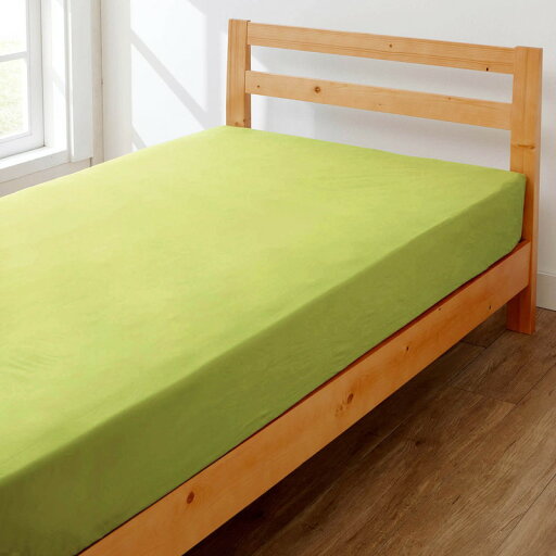 ベルメゾンの15色から選べる綿100%の日本製ボックスシーツ 「セラドン」◆シングル(サイズ)◆ (布団・寝具)