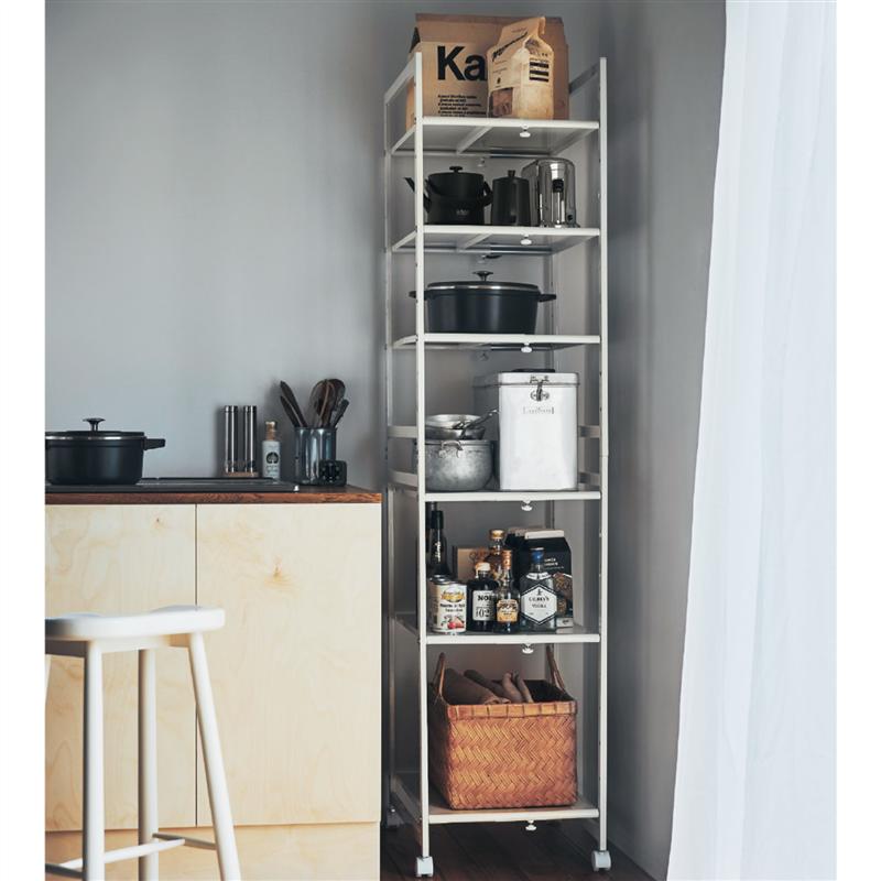 伸縮式隙間収納ワゴン 