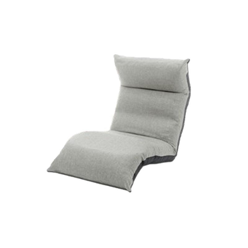 ベルメゾンの頭・背・脚部リクライニング式リラックス座椅子 「 グレー 」 (チェア・椅子)