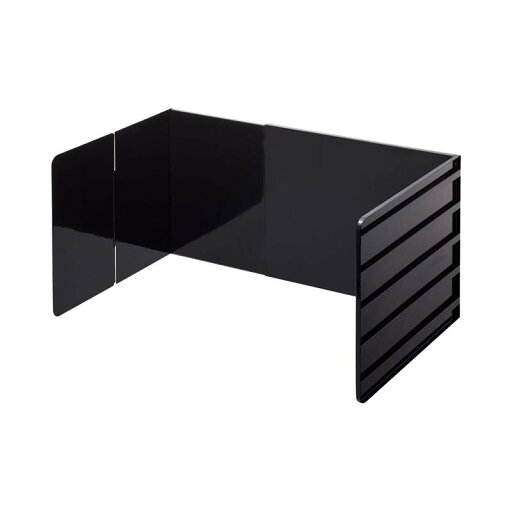 ベルメゾンの【P10倍★7/19 20:00〜7/26 1:59まで】 伸縮レンジガード 「 ブラック 」 ◆ 本体 ◆ (キッチン)