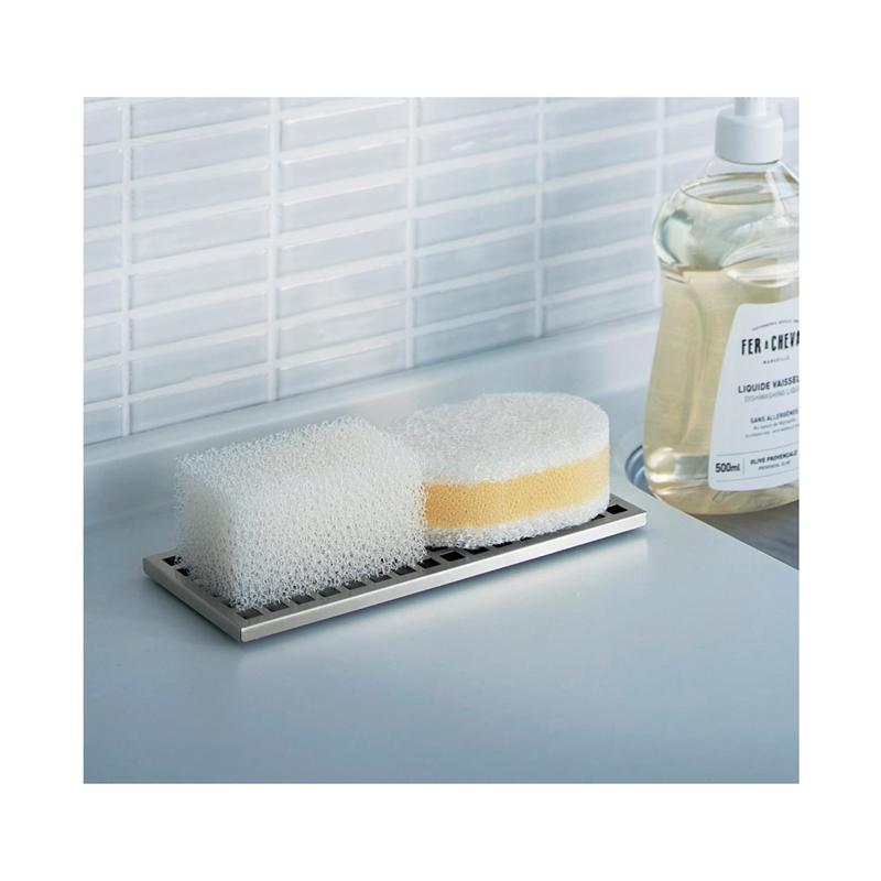 スタイリッシュなスポンジ＆ボトル置き 