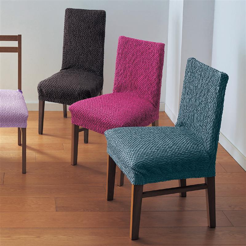 スペイン製フィット椅子カバー・同色2枚セット 「 グリーン 」 ◆ 背付きカバーL ◆ 