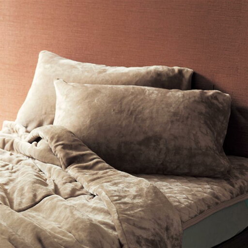 ベルメゾンのあったかなめらかなプレミアム枕カバー2枚セット 「 ベージュ 」 ◆ 約43×63cm用 ◆ (布団・寝具)