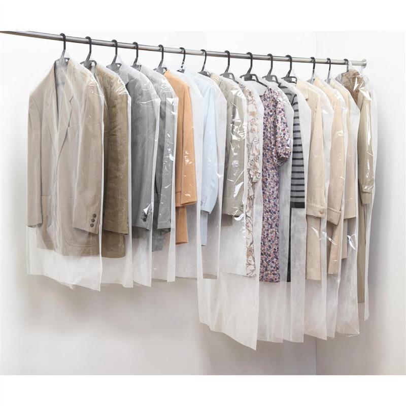 【店内ほぼ全品P10倍!~12/11(木)01:59】ベルメゾン 洋服がひと目で見分けられる洋服カバー20枚セット ◇ 収納 収納用品 洋服カバー 衣類収納 衣...