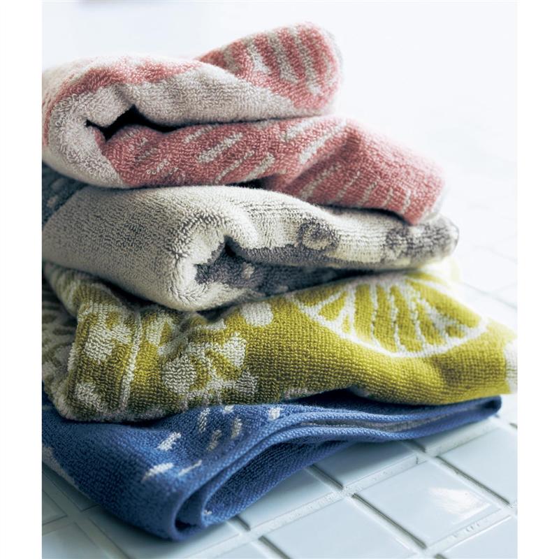 北欧調デザインの速乾ふんわりフェイスタオル ◆ 全9種類 ◆ 