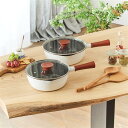 ベルメゾン 1台7役ガラス蓋&ザル付きIH対応深型フライパン 「 24cm 」◇ キッチン用品 鍋 フライパン なべ ナベ 調理用具 調理用品 新生活 ◇