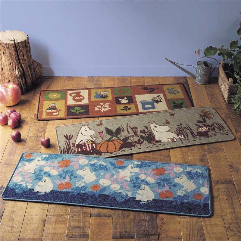 ムーミン/MOOMIN プリントキッチンマット／リトルミイ ◆ 約44×120 ◆ ◇ ファブリック マット キッチンマ..