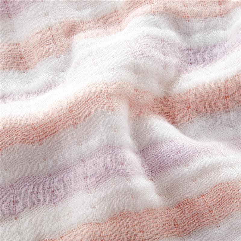 日本製のやわらかガーゼフェイスタオル”天使のガーゼ” ブルー 「 ブルー グリーン オレンジ 」