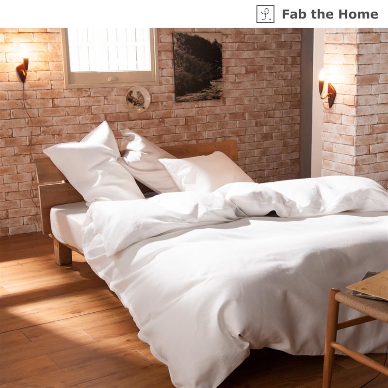 ファブザホーム/Fab the Home 綿100％ワッフルの枕カバー・掛け布団カバー（単品） ◆ 枕カバー（約43×63cm用） ◆