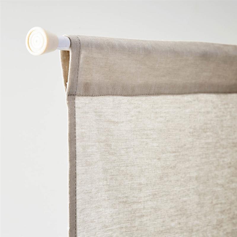 【店内ほぼ全品P10倍!~11/27(木) 01:59】リネン コットン のれん ◆ 約85cm × 180cm ／ ベージュ アイボリー ◆ 