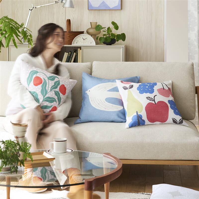 北欧調 クッションカバー クッション用 | 約45×45cm用 | カバー カバーリング おしゃれ 北欧 クッショ..