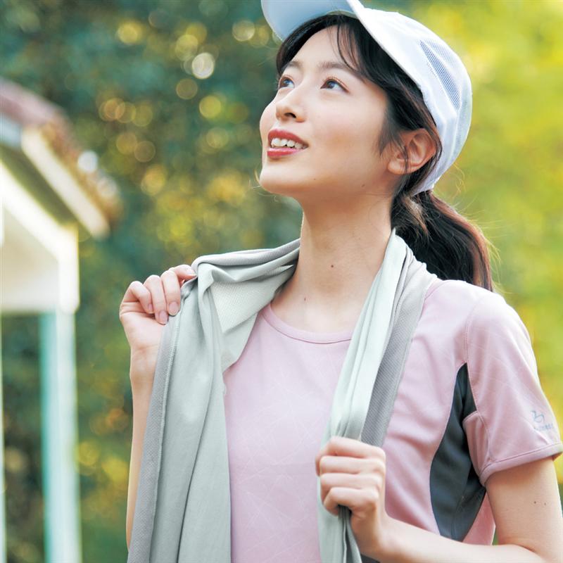 【2色セット】ひんやり 湯上り タオル ◆ 約30×120cm ◆ 