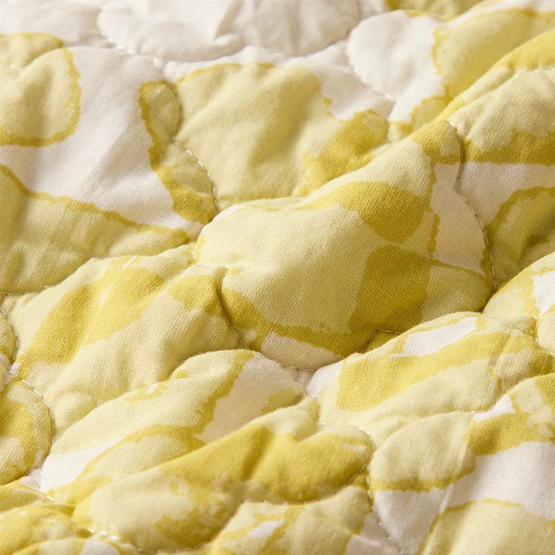 綿素材 北欧調 ウォッシュキルト マルチカバー ソファーカバー 