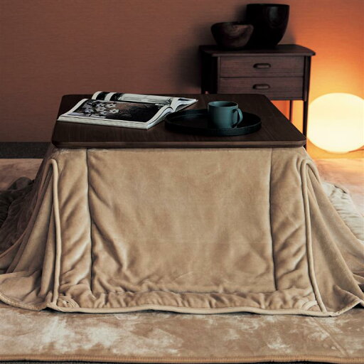 ベルメゾンの吸湿発熱・あったかなめらかなこたつ布団 ◆ 長方形（大） ◆ (布団・寝具)