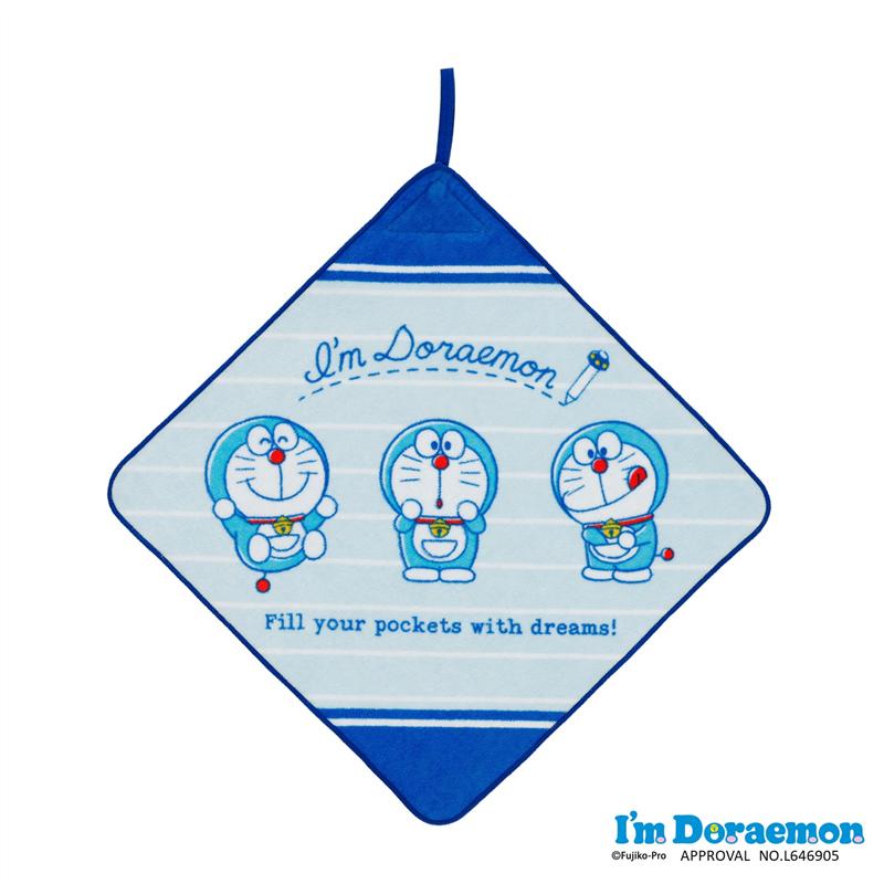 ベルメゾン ループ付きタオル「I’m Doraemon」 - ◇ ハンドタオル タオル たおる 日用品 新生活 ◇