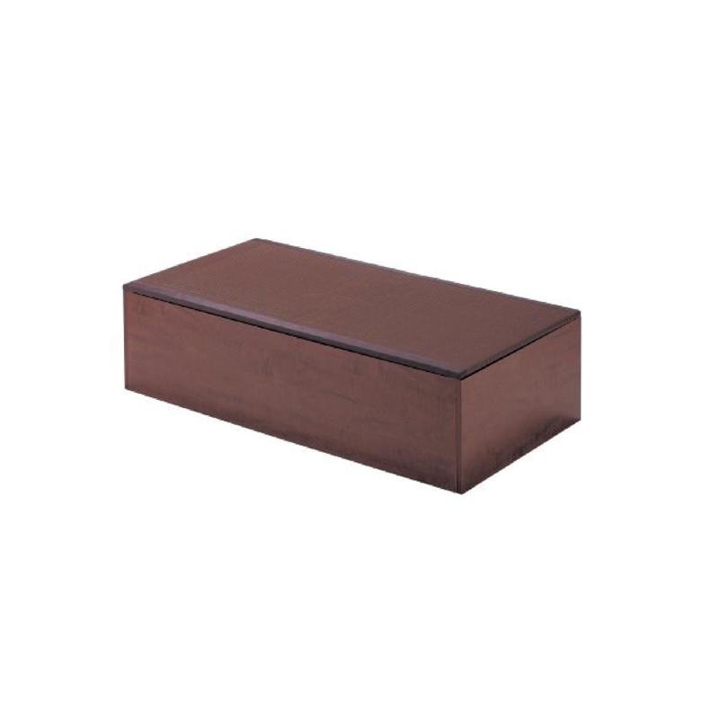 樹脂畳ユニットボックス（ロータイプ） ナチュラル 「 ナチュラル ダークブラウン 」◆ 180 ◆(幅(cm)) 