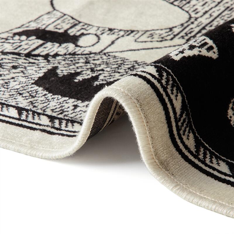 ベルギー製　ミニラグ「ムーミン」 | ファブリック ラグ ラグマット マット カーペット じゅうたん 絨毯 エリアラグ 新生活