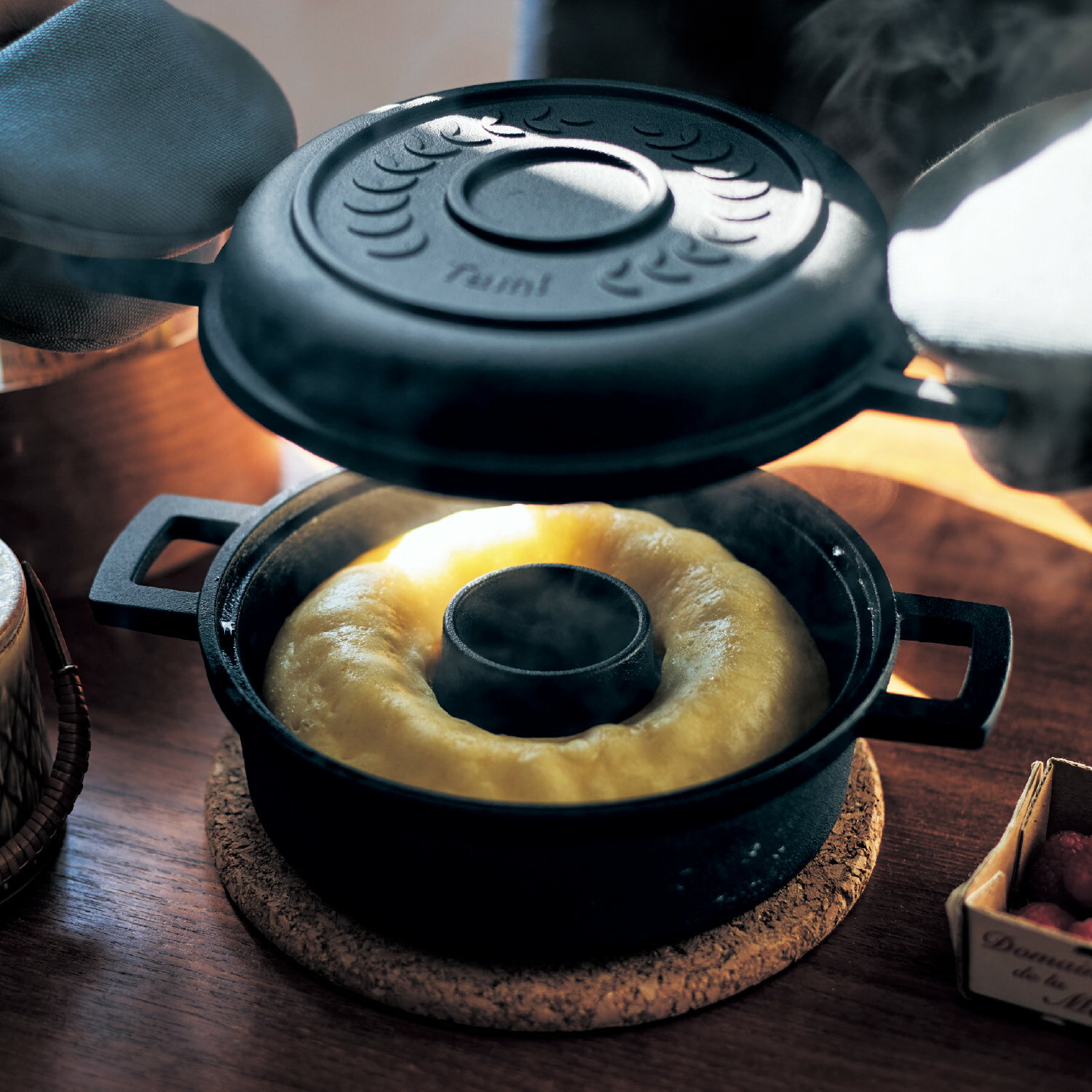 ベルメゾン 南部鉄器　パン焼き器“タミパンクラシック” - ◇ キッチン用品 鍋 フライパン なべ ナベ 調理用具 調理用品 新生活 パン焼き器 パン おしゃれ 日本製 南部鉄器 及源鋳造 ◇のサムネイル