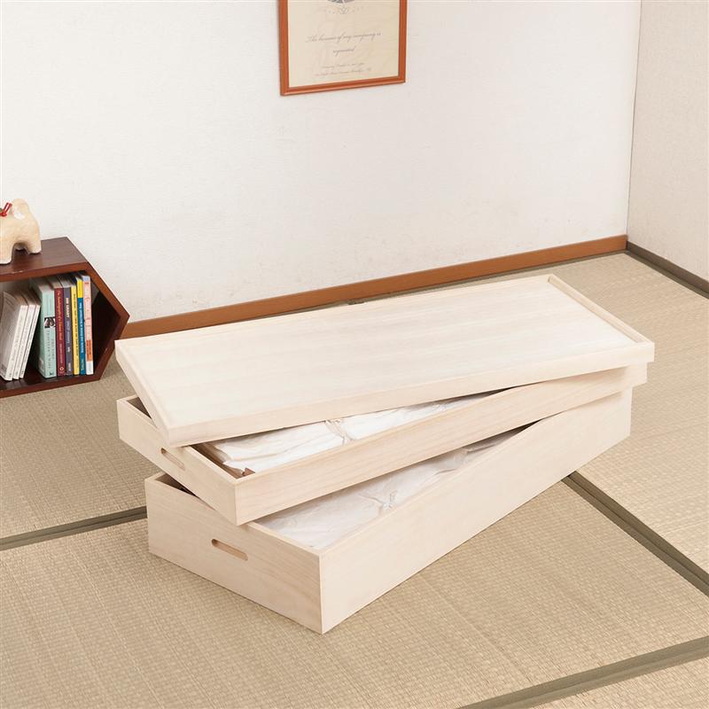 ベルメゾン 豊富なサイズから選べる桐収納箱＜奥行41cm＞ ◆ 2段・25 ◆ ◇ 収納 収納用品 寝室 衣類チェスト チェスト キャビネット 衣類収納 新生活 ◇