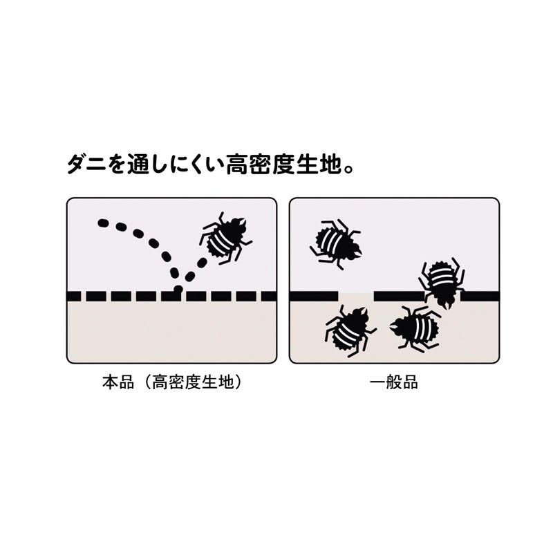 大きめサイズダニを通しにくい綿素材を使ったボックスシーツ 「 アイボリー ベージュ 」 ◆ クイーン ◆ 