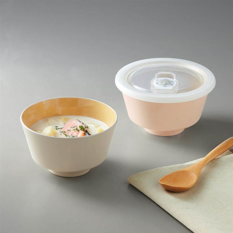 [同色2個セット] 保存もできる フタ付き 汁碗 | 同色2個セット | キッチン用品 台所用品 キッチン 台所 テーブルウェア 食器 皿 器 ホローウェア 新生活
