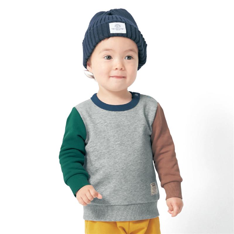 【ベルメゾン】プチプラ!裏毛スウェットシャツ「オートミール(チェリー)」◆809095◆◇ベビー服ベビー服男の子女の子ベビー用品トップス◇
