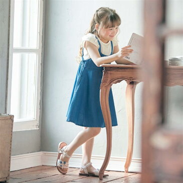 【ベルメゾン】 ライトオンスデニムジャンスカ 「ブルー(デニム)」 ◆ 90 100 110 120 130 ◆◇ 子供服 子供 服 子供用品 ガールズ 子供用 スカート スカッツ ◇
