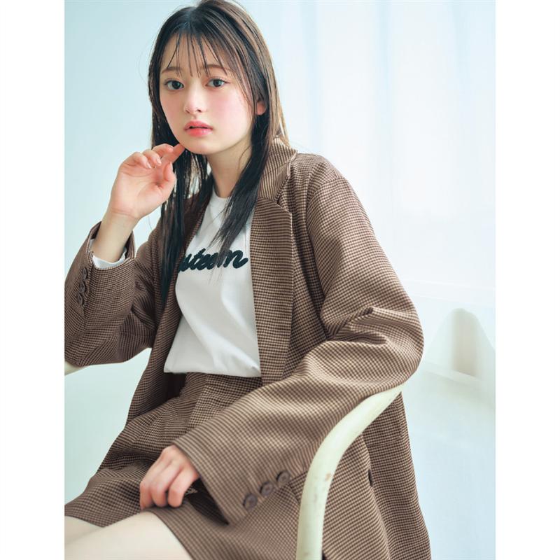 ルーズ テーラードジャケット 【セットアップ可】 ◆ 135～165 ◆ ◇ ジュニア ティーン 子ども 子供 キッ..