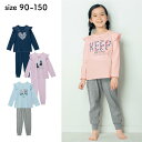 【ベルメゾン】 子供服 ジータ 乾きやすいのびのび ストレッチ プリント フリル パジャマ ◆90-130◆◇ 子ども 子供 キッズ キッズ服 肌着 下着 インナー 下着 インナー パジャマ ルームウェア女の子 ガールズ 22SS