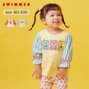 【ベルメゾン】ベビー服 スイマー/SWIMMER SWIMMERコラボ キャンディスリーブ長袖Tシャツ ◆ 80-90-100 ◆ ◇ ベビー ベビー服 トップス Tシャツ ベビーTシャツ カットソー 服 ◇