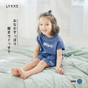 【ポイント5倍! 5/16 09:59迄】【リッケ/LYKKE】丈長め&股上深めでおなかが出にくい フレンチスリーブ パジャマ ◆ 90 - 130 ◆ ◇ 春...