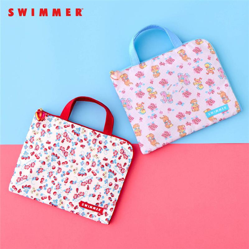＼ベルメゾン×SWIMMERコラボ／ 母子手帳ケース ◆ 幅約25×奥行約1×高さ約20cm ◆ ◇ ベビー ベビー用 ベビー用品 おでかけ 母子手帳ケース マルチケース ケース おしゃれ かわいい ガーリー 赤ちゃん 診察券 手帳 ◇のサムネイル