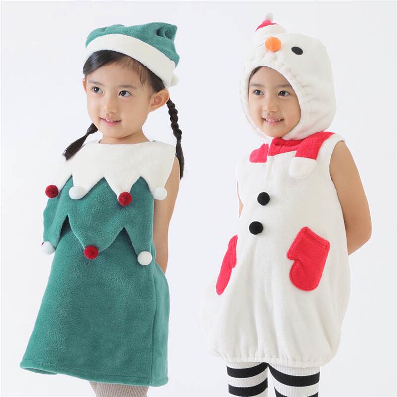 クリスマス なりきり チュニック 子供服 ◆ 90 − 100 ◆ ◇ 子供 子ども キッズ 服 トップス チュニック ..