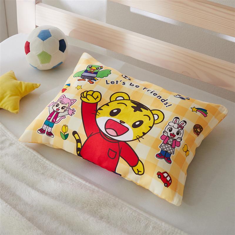 【ベルメゾン】 しまじろう こども枕 ◇ ベビー ベビー用 寝具 ベビー寝具 ベビー用寝具 ファブリック ベビーファブリック まくら ベビーまくら ピロー ◇ 23Bのサムネイル