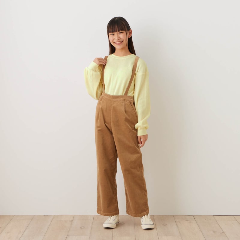 【ベルメゾン】 子供服 ジータ GITA ガールズ 袖ボリューム ワッフル 長袖 Tシャツ ◆ 140-160 ◆ ◇ 子ども 子供 キッズ KIDS 子ども服 キッズ服 服 トップス Tシャツ カットソー 通園 通学 小学校 保育園