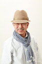 ハット メンズ 帽子 中折れ シルク 春夏 紳士用 《ベルモード》<DON>シルクブレード中折れハット(グログランリボン巻)【ベージュ系/ブラウン系】07-185-A ◆定価17000円◆紳士帽子のドン・ベルモード◆ / CP