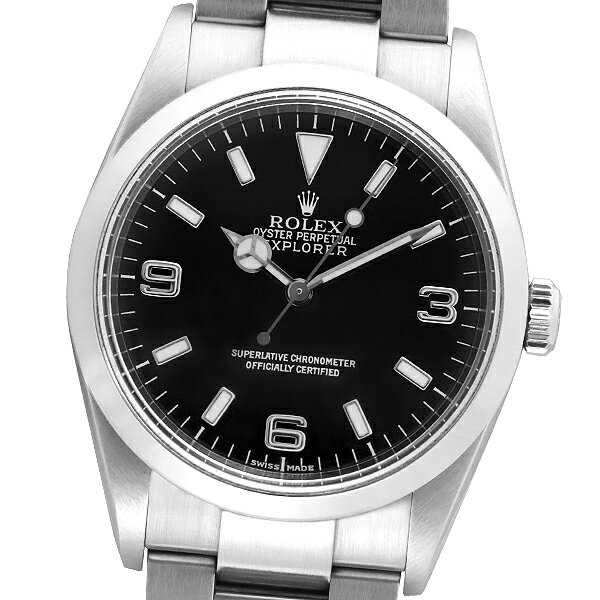 【美品】【箱・保証書付】ROLEX ロレックス エクスプローラー 114270 D番【中古】