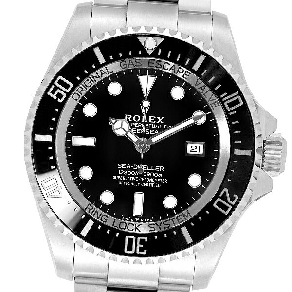 【美品】【 保証書2019年6月記載】ROLEX ロレックス シードゥエラー ディープシー ブラック 126660 ランダム品番 【中古】