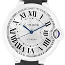 【2025年5月OH済み】【美品】【保証書2019年8月記載】Cartier カルティエ バロンブルー 36mm W69017Z4【中古】