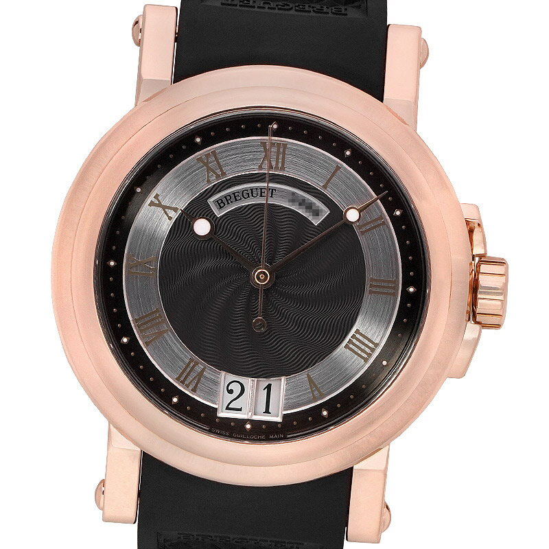 【美品】BREGUET ブレゲ マリーンII ラージデイト 5817BR/Z2/5V8【中古】