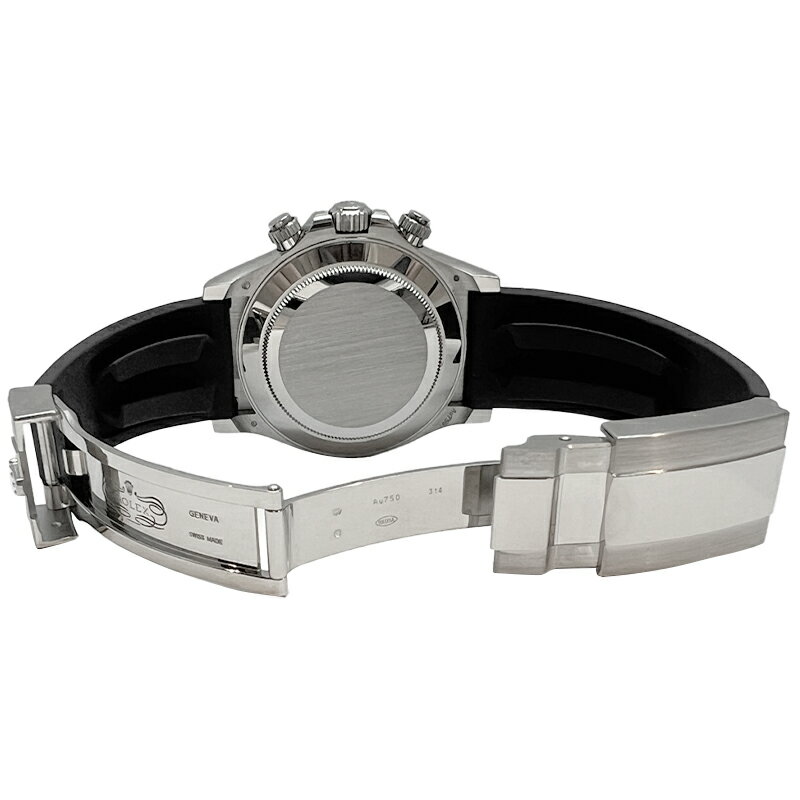 【美品】【保証書2021年5月記載】ROLEX ロレックス コスモグラフ デイトナ 116519LN (スチール&ブラック ブラックラバーベルト) 【中古】
