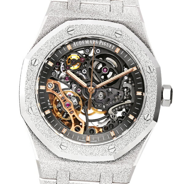 AUDEMARS PIGUET オーデマ・ピゲ ロイヤル オーク フロステッドゴールド ダブルバランスホイール オープンワーク 15407BC.GG.1224BC.01 【新品】