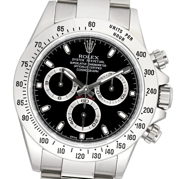 【正規店にて2019年1月OH済み】ROLEX ロレックス コスモグラフ デイトナ 116520 BK V番【中古】 【メンズ】【自動巻】【腕時計】