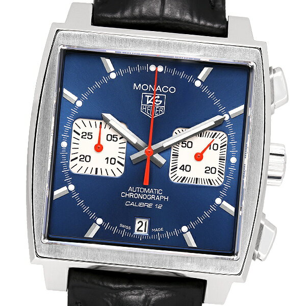 【保証書2011年9月記載】TAG HEUER タグホイヤー モナコ クロノグラフ キャリバー12  ...