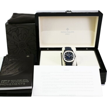 【最大1万円OFF！6/18〜】【美品】【保証書2019年4月記載】【中古】PATEK PHILIPPE パテック・フィリップ アクアノート誕生20周年記念 5168G-001 【自動巻】【メンズ】【腕時計】