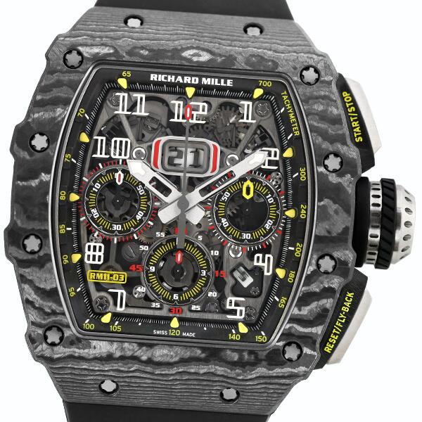 RICHARD MILLE リシャールミル オートマチック フライバッククロノグラフ デュアルタイム RM11-03 【新品】