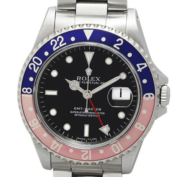 ROLEX ロレックス GMTマスター 16700 W番 【2018年9月OH・仕上げ済み】【中古】【メンズ】【自動巻】【腕時計】