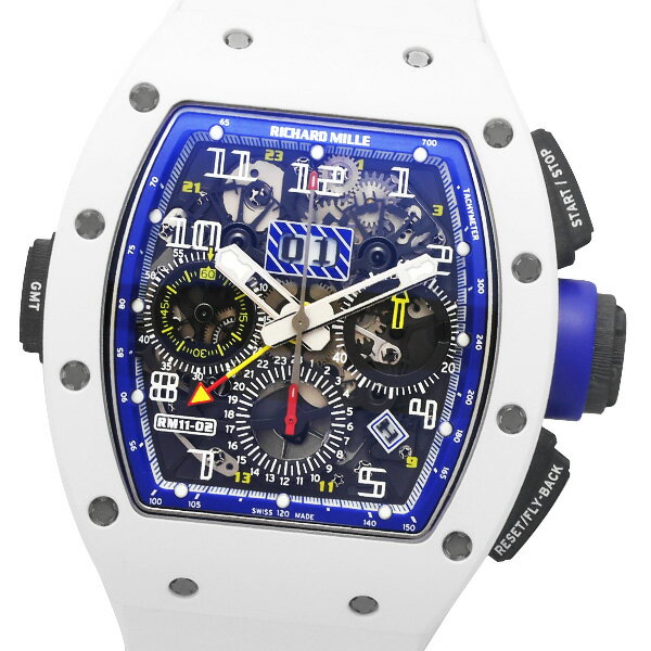 【世界限定30本】RICHARD MILLE リシャールミル オートマチック フライバッククロノグラフ デュアルタイム RM11-02 ジャパン ブルー【新品】