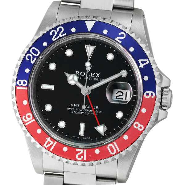 【仕上げ済み】ROLEX ロレックス GMTマスター 16700 A番 【中古】【メンズ】【自動巻】【腕時計】