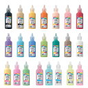 グラスデコ22ml ボトルタイプ 単色 バラ売り【GDS22H】のりと絵の具が合体したクリアカラー絵の具 ガラス絵の具 グラスデコアート GLASS DECO ...